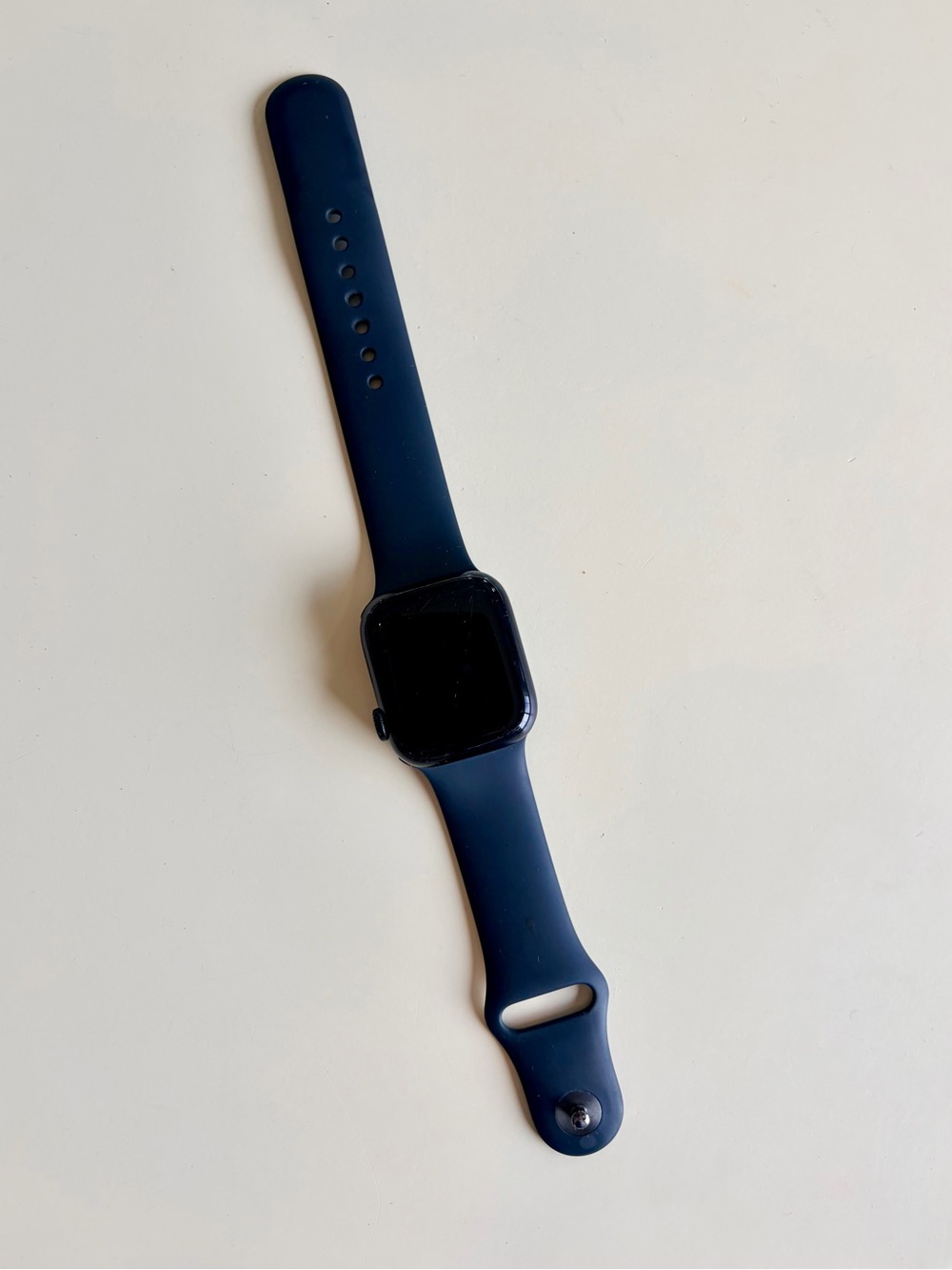 Apple Watch Series 9 41mm Jet Black Aluminum Case with Black Sport Band - M/L